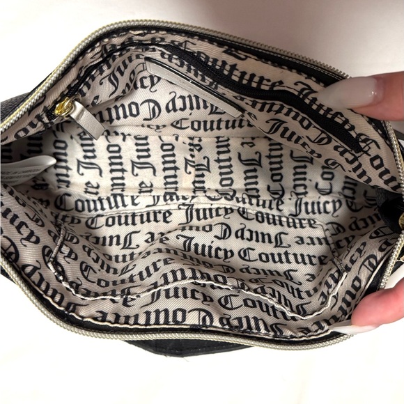 Juicy Couture Black and White Shoulder Bag - Picture 3 of 5
